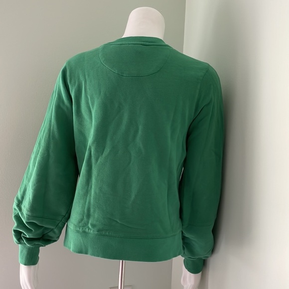ANTHROPOLOGIE Maeve Green If We Don't Change It Graphic Sweatshirt - Picture 8 of 10